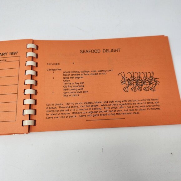 A Taste of Florida Cookbook 1996-97 Spiral Bound “Older Americans Cookbook” - Picture 4 of 8